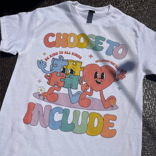Camiseta Choose to Include ❤️