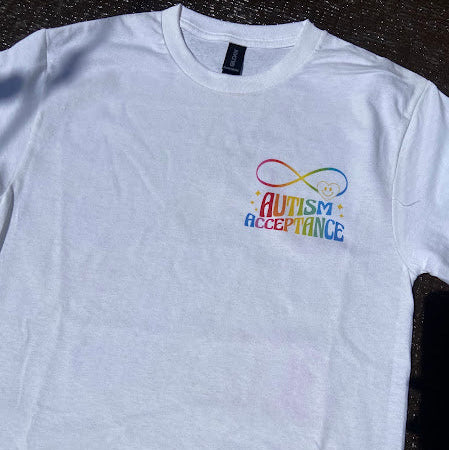 Camiseta Autism Acceptance ❤️