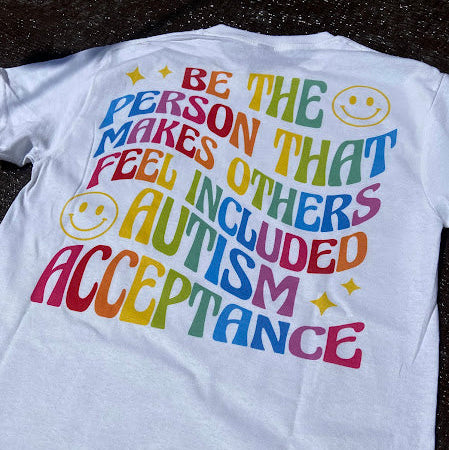 Camiseta Autism Acceptance ❤️